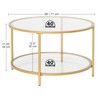 Studio Design, Round Coffee Table 28"