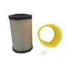 Quaprodur 2 Pack 796031 Air Filter Compatible with Briggs 797704