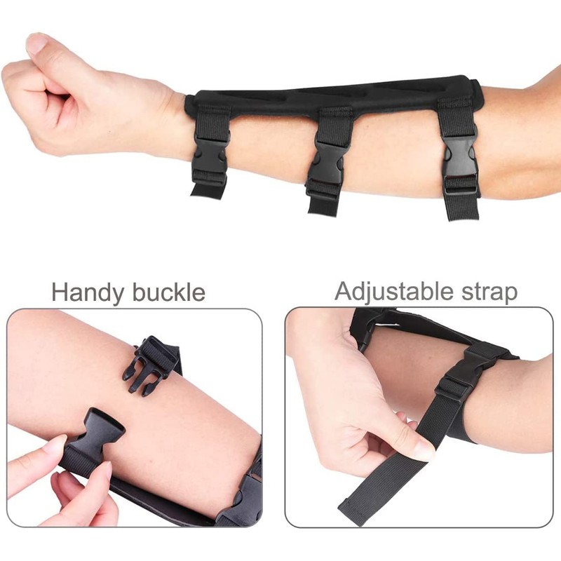 Soft Archery Arm Guard with Adjustable Strap Adjustable Shooting Archery