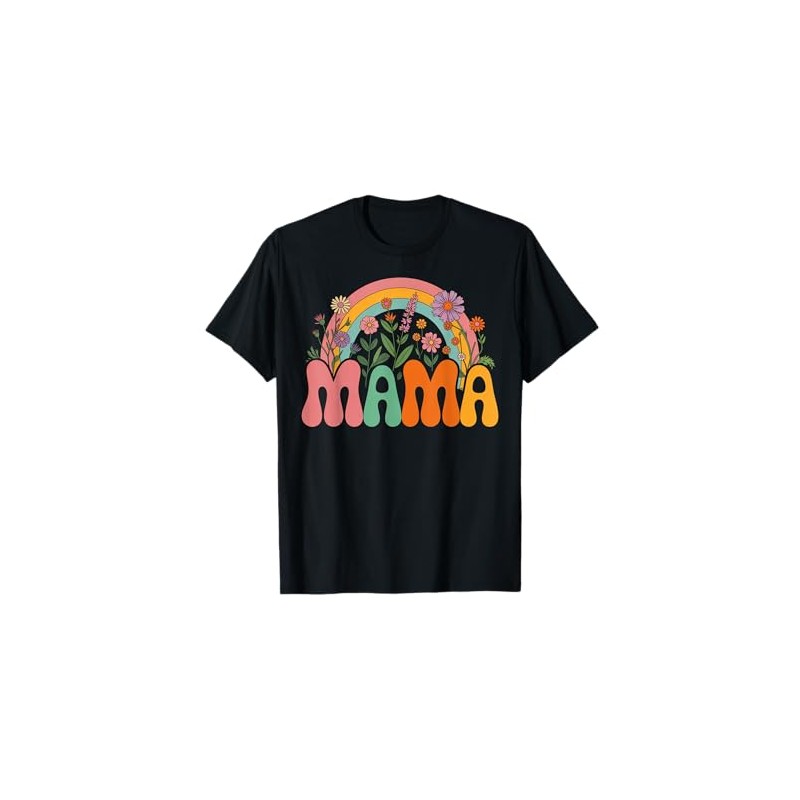 Wildflower Rainbow Mama T-Shirt