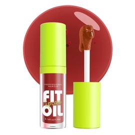 XTJXTJ XTJXTJ Moisturizing Lip Oil, Big Brush Head Hydrating Lip Glow Oil, Shiny Moisturizing Lip Gloss, Nourishing & Non-Sticky Long Lasting Fresh Transparent Tinted Plumping Lip Oil (#07, 0.16 fl oz)