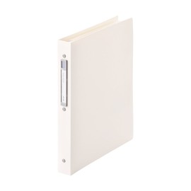 Lihit Lab N7683-0 Interchangeable Clear Book, A4, 20 Pockets, White