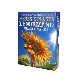 Herbs & Plants Oracle Card, Herbs & Plants Lenormand Oracle Cards, Japanese Instruction Manual Included (English Language Not Guaranteed)