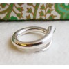 Onyx Sterling Silver Ring US Size 9 Diameter 19