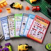 Eaasty 6 Pack Kids Pretend Play Notepads 4 x 6