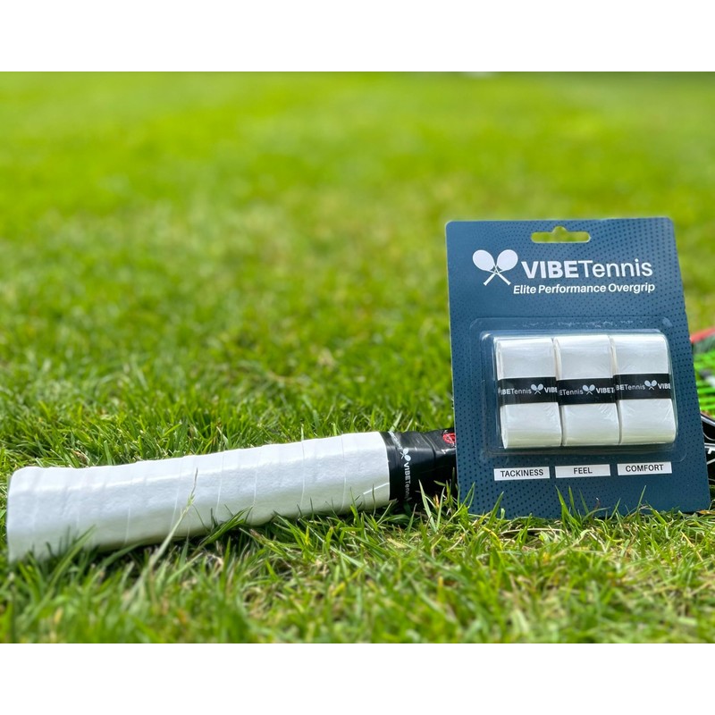 VIBE Tennis - Elite Performance Overgrip - Non Slip Tacky