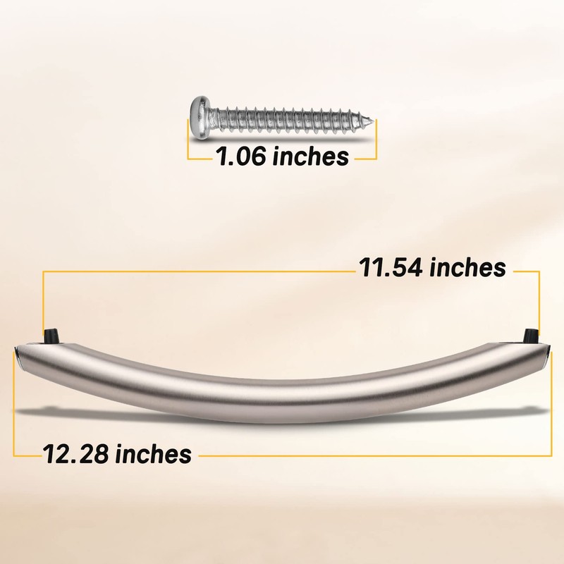 P Polerden Upgrade ME16H702SES ME18H704SFS SMH1816S SMH1926S Microwave Door Handle,
