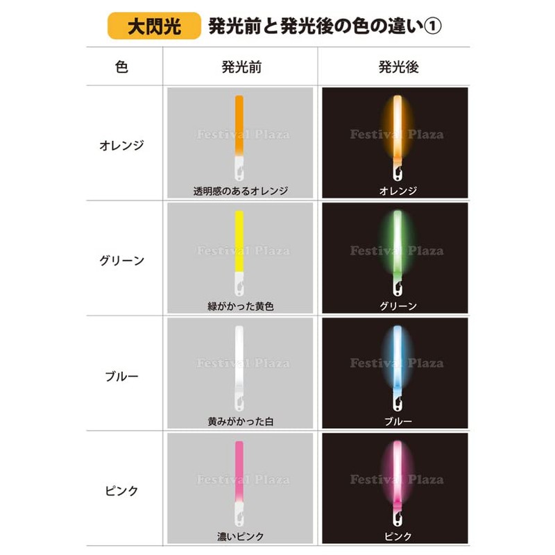 12pcs Yellow Lumica Large Flash (Conventional Type) Concert Live Event