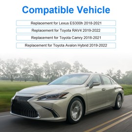 JDMON Electric Engine Water Pump W/Thermostat Replacement for Lexus ES300h Toyota Camry 2018-2021, RAV4/Avalon Hybrid 2019-2022 2.5L Replacement for 16032-25010 16032-F0010 16031-25010 16031-25011