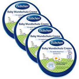 Bübchen Baby Wound Protection Cream, 4 Pack (4 x 150ml)