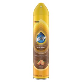 Pledge Lustrador de Maderas en Aerosol, Aroma Naranja, 378 ml