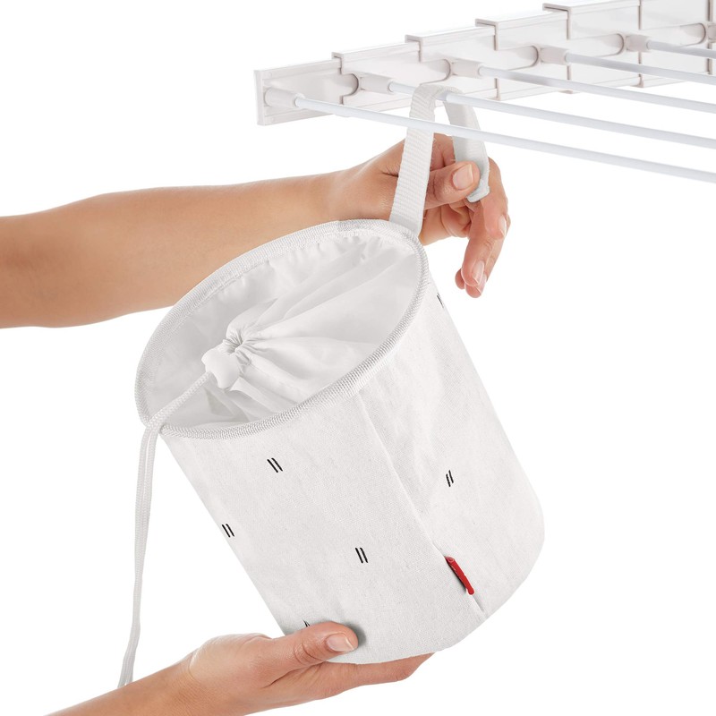 Rayen Bolsa para pinzas. Medidas · 18x Ø 15 cm