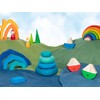 goki 58345 Evolution - Boulders, Stackable Stones Made of Wool