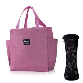 WITERY Lunch Bag Insulated Cooler Bag Water-Resistant Thermal Leak-Proof Lunch Organizer for Women Men Girls Children Outdoor Picnic Work School