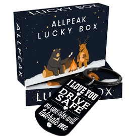 Allpeak Gifts for Boyfriend Husband Him - Keyring - Stocking Fillers for Men, Christmas Gifts for Him, Secret Santa Gift for Husband, Cool Funny Xmas Gift for GF BF Wife Girlfriend Her Adults Couples