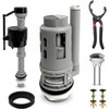 3-Inch Dual Flush Valve Replacement Kit,Compatible with Glacier Bay,Aquasource,Water Ridge