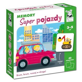 Memory Super Fahrzeuge. Kapitän Wissenschaft