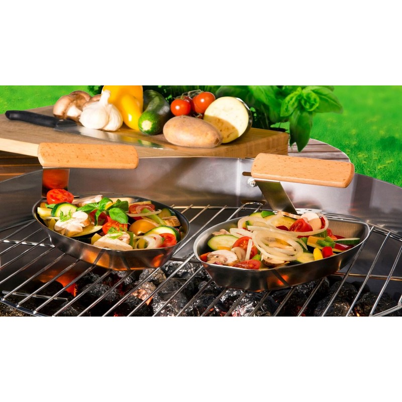 BBQ Devil Grillkorb Fuego, mit abnehmbaren Griff