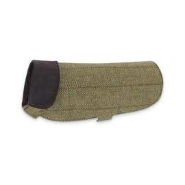 WALKER AND HAWKES - Derby Tweed Alfie Dog Coat - Light Sage - X-Large