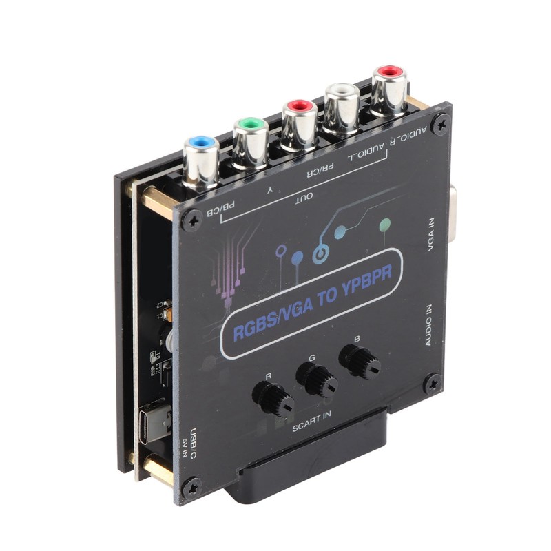 RGBS VGA SCART to YPBPR Component Converter for SFC for