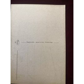 Vintage postcard "Happy new year" in Italian