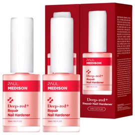 Paul Medison Deep Red Repair + Mini Instruction Manual, 15ml, 2 pcs / 폴메디슨 딥레드 리페어 + 미니 사용설명서, 15ml, 2개
