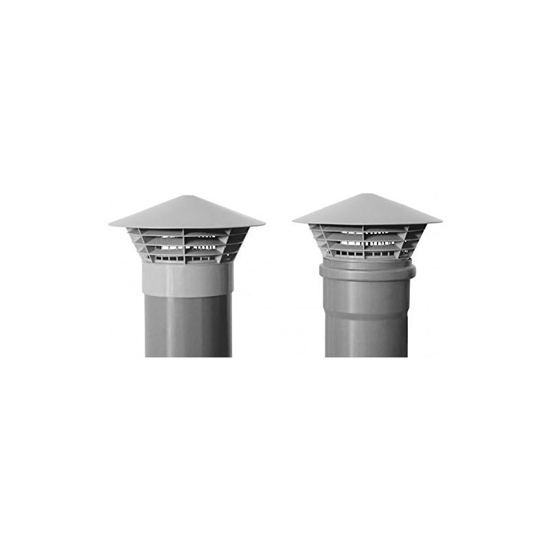 Capricorn Univent DN 110 in pipe vent hood haze hood