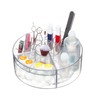 iDesign Rotating Makeup Organizer with Dividers and Lipstick Holders -