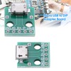 10Pcs USB to DIP Board, 5 Pin USB Micro Breakout