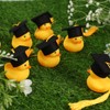 Jerify 100 Pcs Graduation Rubber Ducks with Graduation Cap Graduation