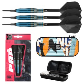 [Set Product] TEAM PRO Series 2BA Brass Dart Set & TAKOMA ICON WALLET Dart Case (HARUKI MURAMATSU)