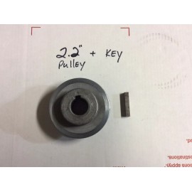 Craftsman 315 Table Saw motor / arbor Pulley 2.2” OD, 5/8"  Keyed Shaft W-key