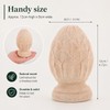 Warmhm Wood Pineapple Finial: Newel Post Cap for Staircase Bannisters