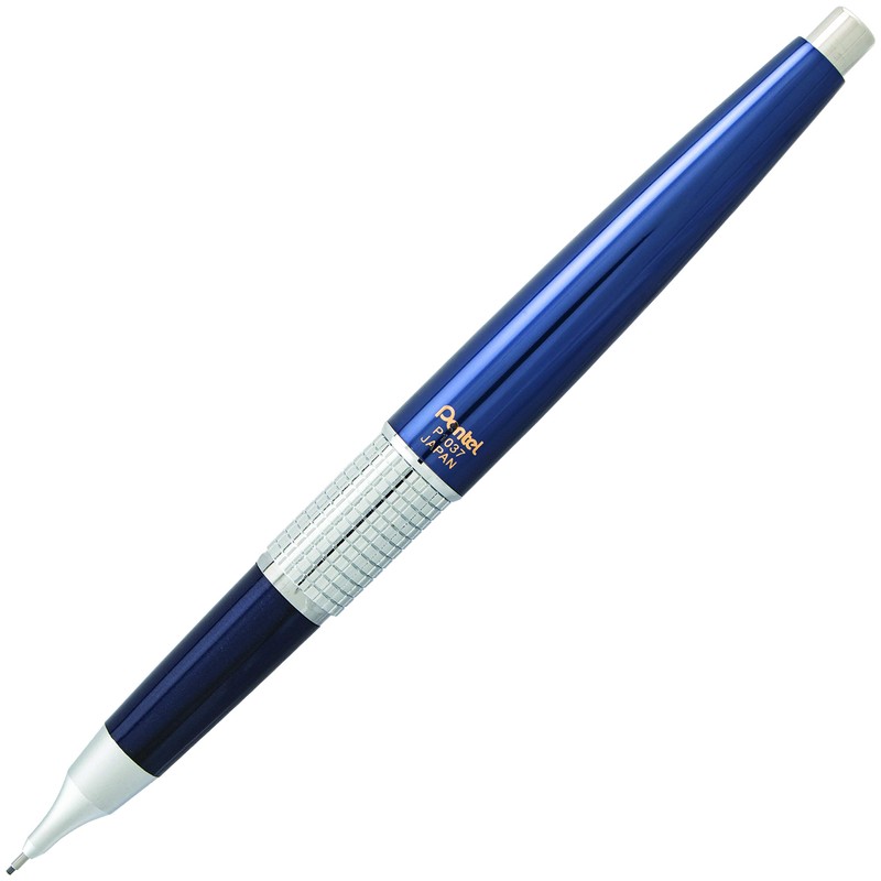 Pentel Sharp Kerry Automatic Pencil, 0.7mm Lead Size, Blue Barrel,