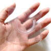 Venupple Spring Tension Rod Holder, 1.18 Inches Small Transparent Shower