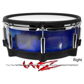 Skin Wrap Compatible with Roland PD-140DS Drum Liquid Smoke (Drum NOT Included)