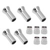 TR414AC TPMS Tire Valve Stem Cap & Sleeve Cover Chrome