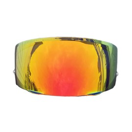 BSTOP i90 Face Shield Visor Sunscreen for HJC HJ-33 i90 Helmet Visor Replacement Windshield Sunshield (Revo Deep Blue-day use only)