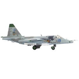 DCD Sukhoi Su-25M1 Frogfoot Aircraft Diecast Toy 2022 Lieutenant Colonel Zhybrov 299th Tactical Aviation Brigade Ukrainian Air