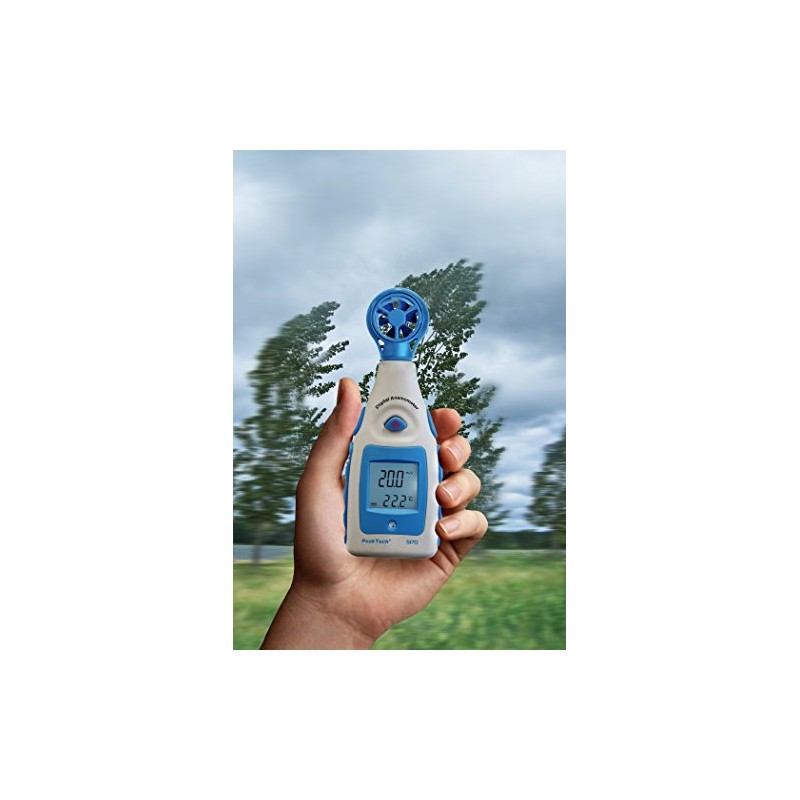 PeakTech P 5170 Impeller Anemometer Digital Wind Gauge for Wind