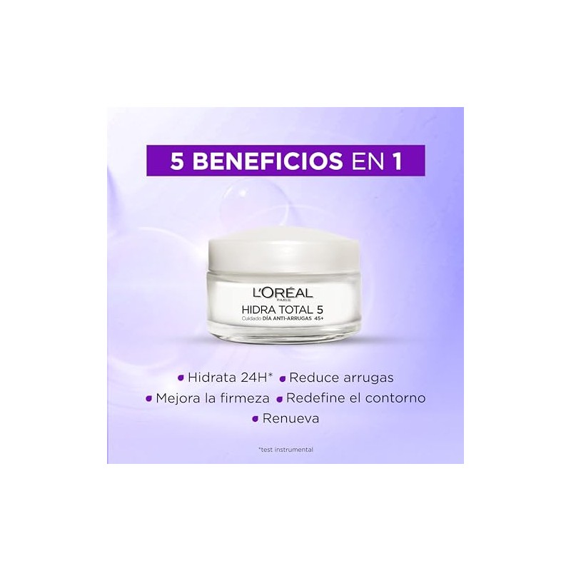 LOreal Paris, Crema De Día Anti Arrugas Hidra Total 5