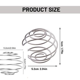 XIELBIS 2-Pack Stainless Steel Bottle Mixer Ball,Protein Shaker Ball - Blender Balls for Mixer Bottles for Blender Bottles, Smoothies & Shakes