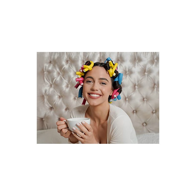 Tifara Beauty paquete de 42 ruleros flexibles, 7 pulgadas