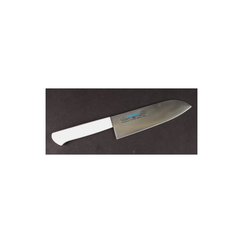 Masahiro MV-P 14623 Santoku Type, 6.5 inches (165 mm), White