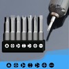 7-Piece Specially Shaped Screwdriver Set, Special Bit Set, Triangle Screwdriver,