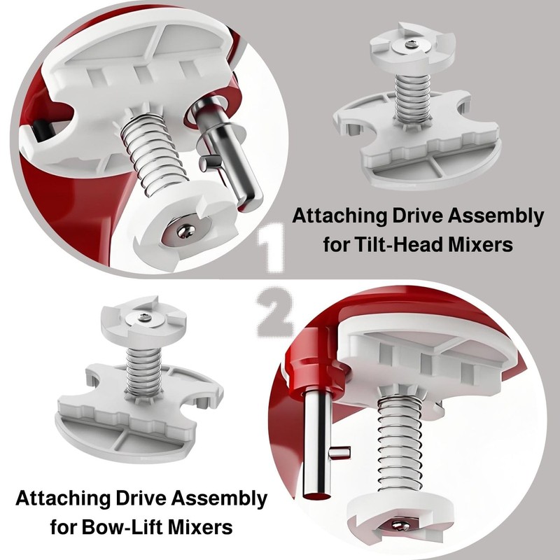 Replacement Ice Machine Parts, Mixer Premium Drive Assembly for Ice