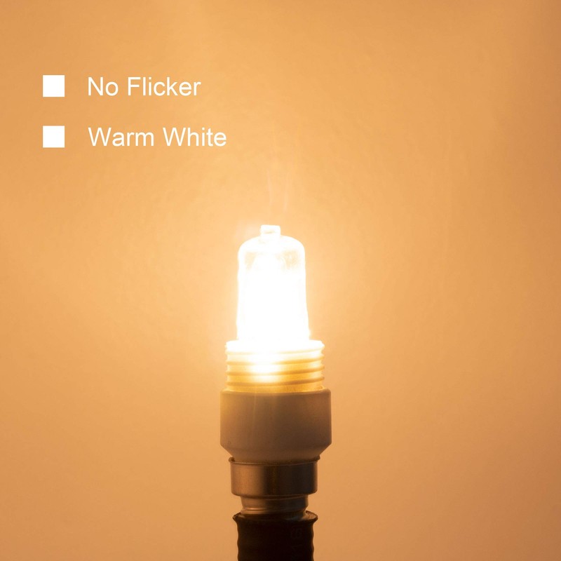 Haraqi 12 Pack G9 Halogen Bulbs 28W 230V 2800K Warm