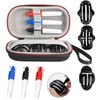 6 Pack Golf Ball Line Marker Tool with Travel Case,