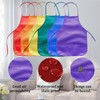 XcnPer 6Pack Kids Painting Apron, Toddler Paint Apron Smock with