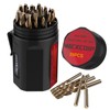 MACXCOIP M35 Cobalt Drill Bit Set 29pcs, High Speed Steel